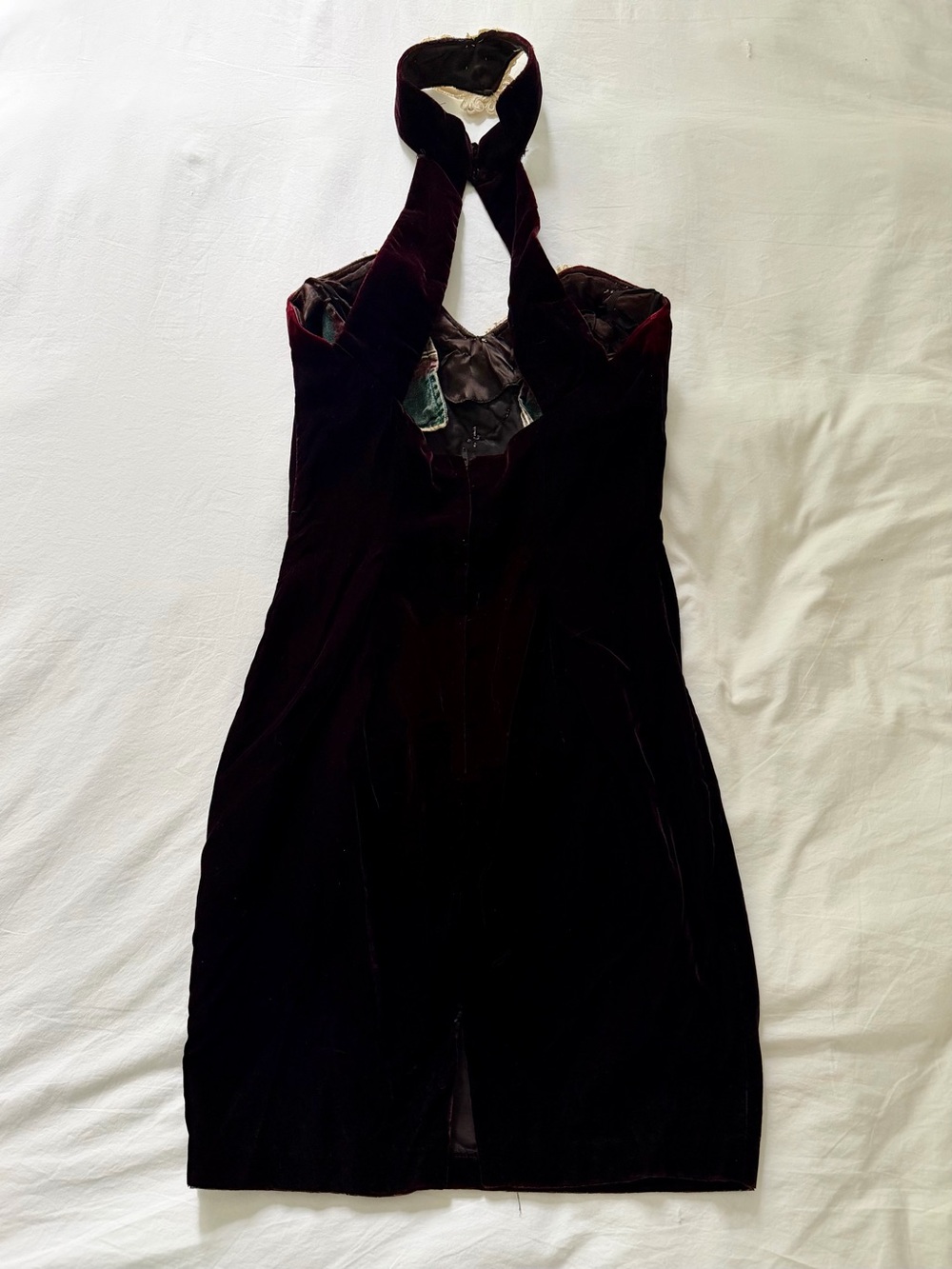 Stunning Gunne Sax by Jessica McClintock Vintage Choker Dress - Picture 3 of 13